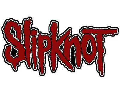 Slipknot Cut Out Logo Woven Patche