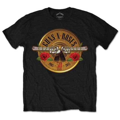 Guns N Roses Photo 30 Years Mens Tshirt