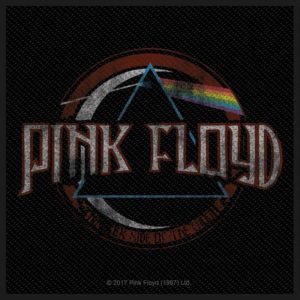 Pink Floyd Distressed Dark side of the Moon Woven Patche