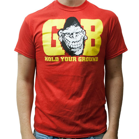 Gorilla Biscuit - Hold Your Ground Red Men's T-shirt