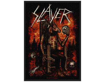 Slayer Devil Throne Woven Patche