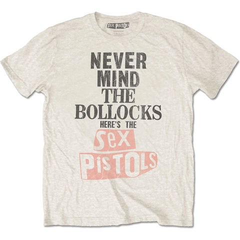 Sex Pistols Never Mind The Bollocks Distressed Mens Tshirt
