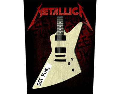 Metallica EET FUK Backpatche