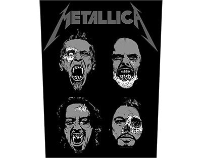 Metallica Undead Backpatch Backpatche