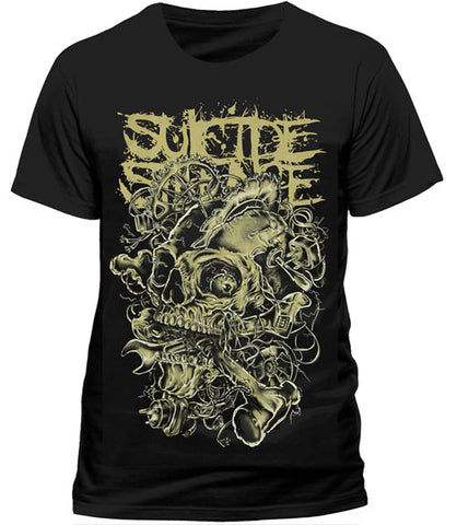Suicide Silence Gear Head Mens Tshirt