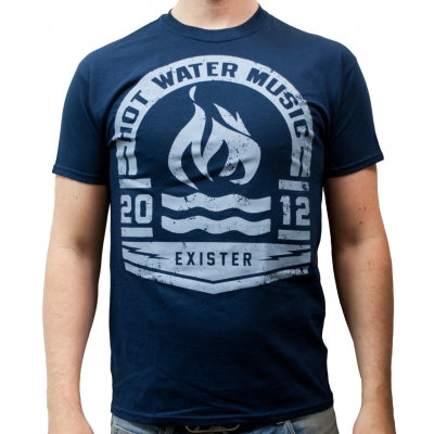 Hot Water Music Exister Mens Tshirt