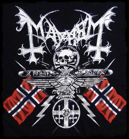 Mayhem Coat Of Arms Woven Patche