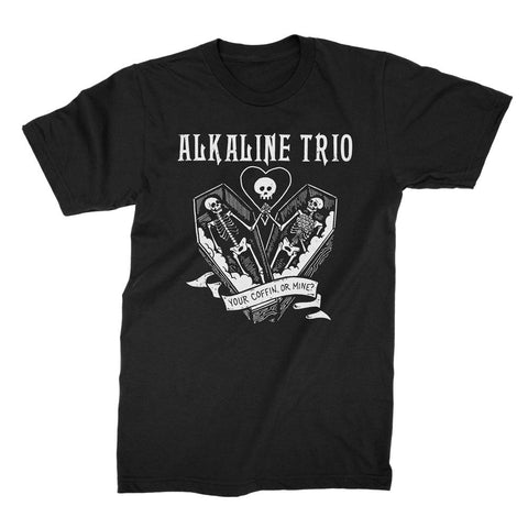 Alkaline Trio - Your Coffin or Mine? Mens Tshirt