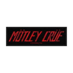 Motley Crue Logo Woven Patche