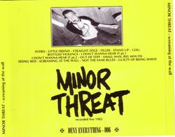 Minor Threat Screaming At The Wall Music