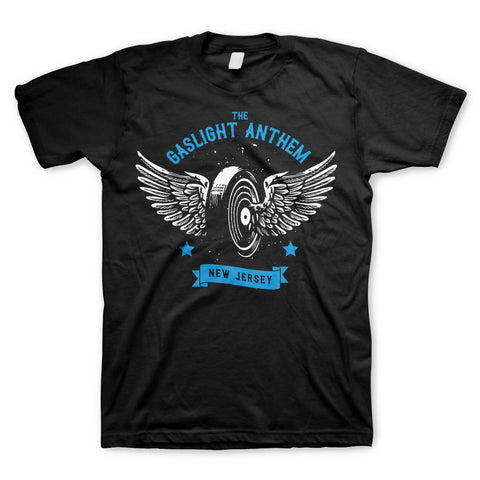 Gaslight Anthem - Winged Wheel Men's T-shirt