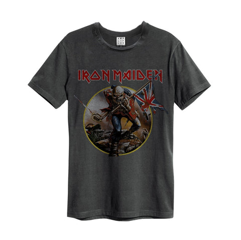 Iron Maiden Amplified Trooper Mens Tshirt