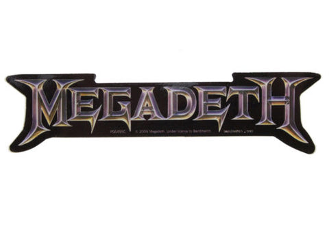 Megadeth Logo Sticker