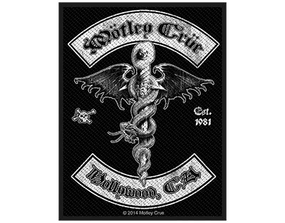 Motley Crue Hollywood CA Woven Patche