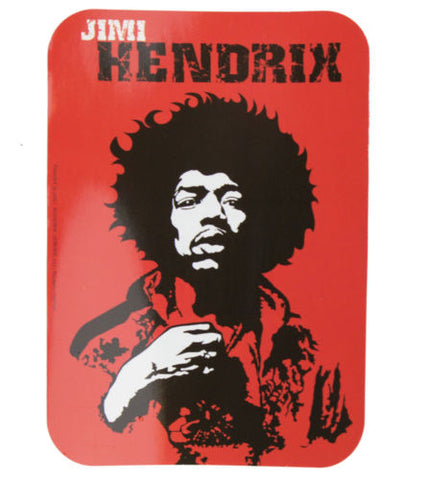 Jimi Hendrix Face Sticker