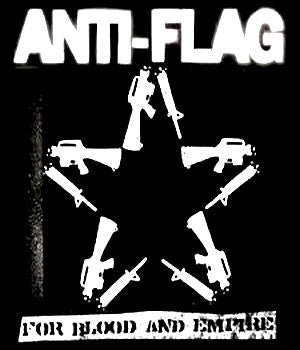 Anti-Flag Blood And Empire Woven Patche