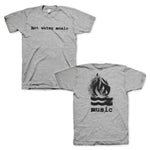 Hot Water Music - Traditional Heather Grey Men's T-shirt
