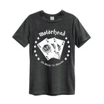 Motorhead Amplified Ace Of Cards Mens Tshirt