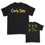 Circle Jerks - Logo Backprint Black Men's T-shirt
