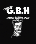 GBH Leather Bristles Studs and Acne  Backpatche