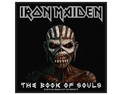 Iron Maiden Book Of Souls Woven Patche