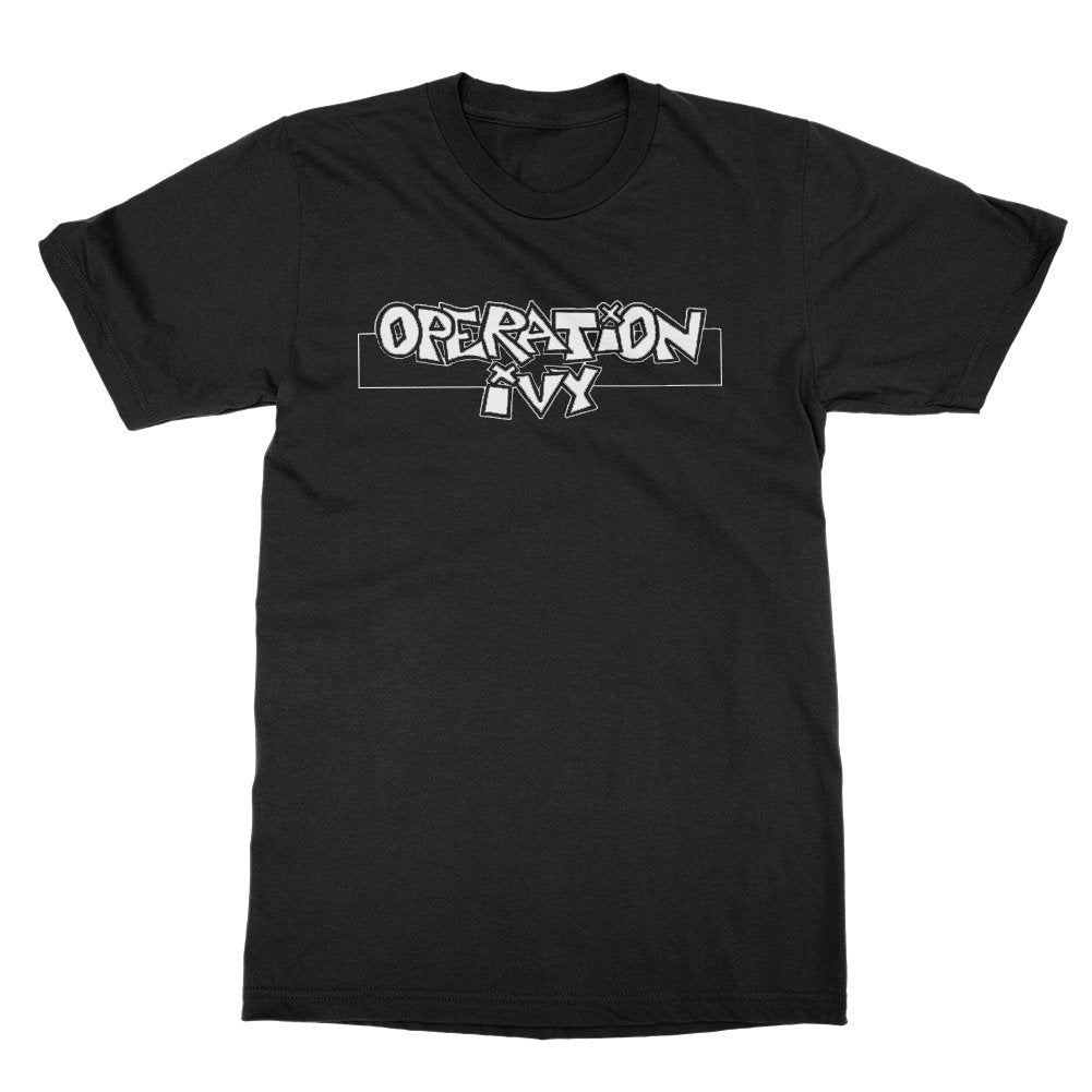 Operation Ivy Logo Black Mens Tshirt – Punk Rock Shop