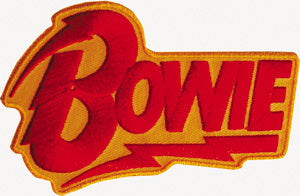 David Bowie Bowie Logo Woven Patche