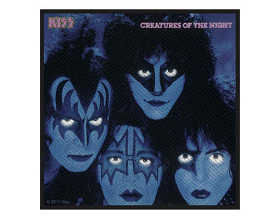 Kiss Creatures of the night Woven Patche