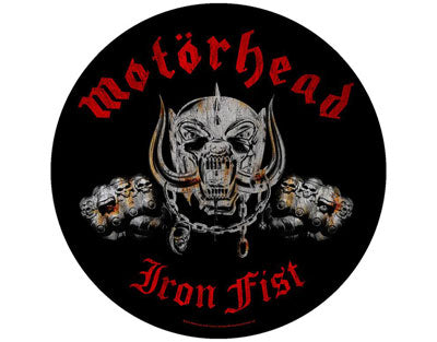 Motorhead Iron Fist Hog Woven Patche