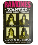 Ramones Wanted Sticker