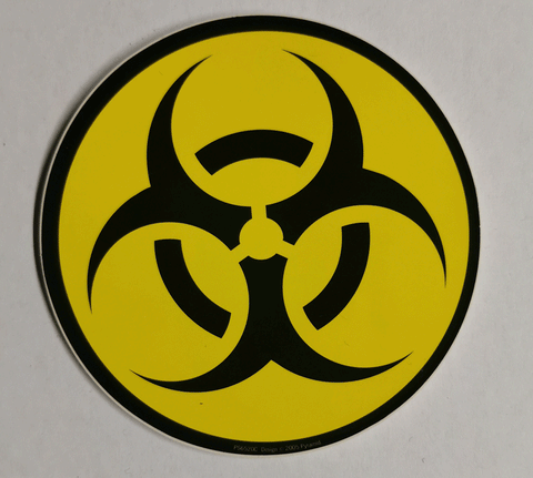 Various Stuff Toxic Hazard  Sticker