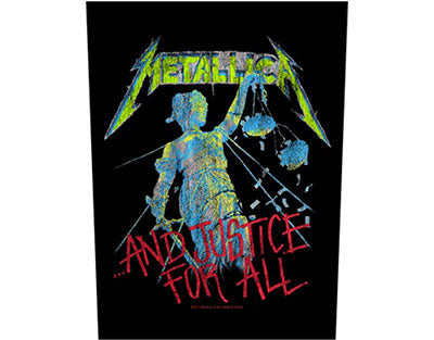 Metallica And Justice For All Backpatche