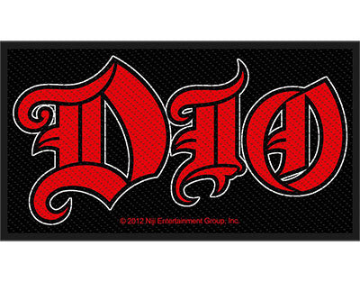 Dio Logo Woven Patche