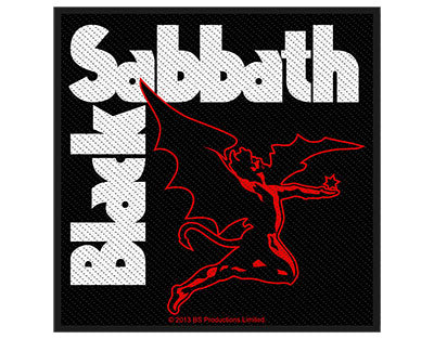 Black Sabbath Devil  Woven Patche