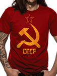 Fun Stuff Hammer and Sickle Mens Tshirt