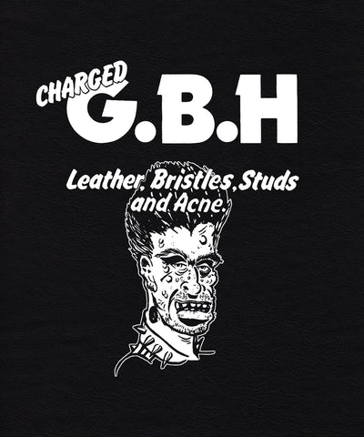 GBH G.B.H. Leather and bristles Printed Patche