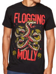 Flogging Molly Snake Tattoo Mens Tshirt