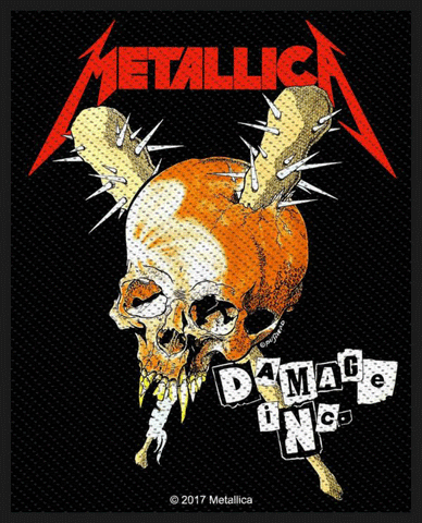 Metallica Damage Inc Woven Patche