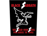 Black Sabbath We Sold Our Souls For Rock N Roll Backpatche