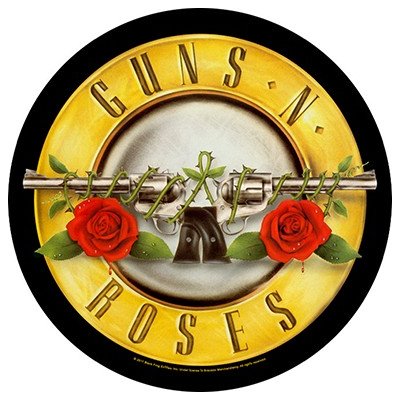 Guns N Roses Bullet Logo  Backpatche