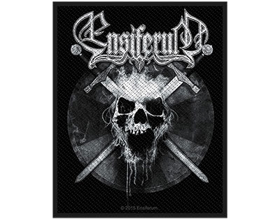 Ensiferum - Skull And Swords Woven Patch – Punk Rock Shop