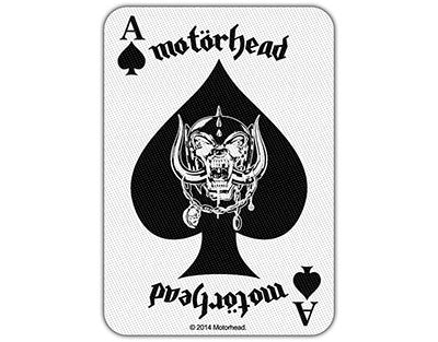 Motorhead Playing Card Woven Patche