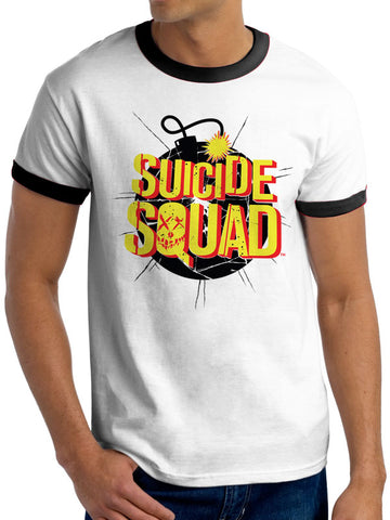 Suicide Squad  Exploding Bomb  Mens Tshirt