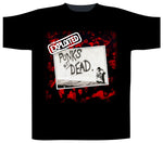 Exploited Punks Not Dead Live Crowd Mens Tshirt