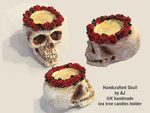 Various Horror Skull Tea Tree Candle Holder General Stuff
