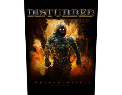 Disturbed Indestructible backpatch Backpatche