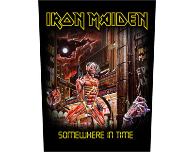 Iron Maiden Somewhere in Time Backpatch Backpatche