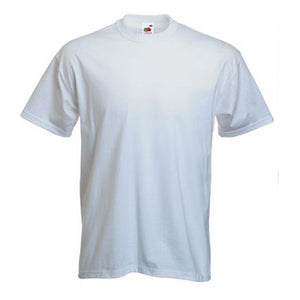 Various Brands Plain White Mens T-Shirt  Mens Tshirt