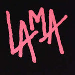 Lama Pink Logo Printed Patche