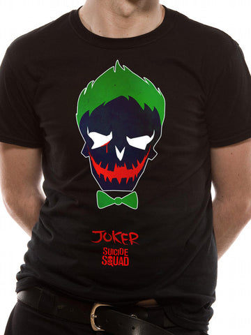Suicide Squad  Joker Icon Mens Tshirt